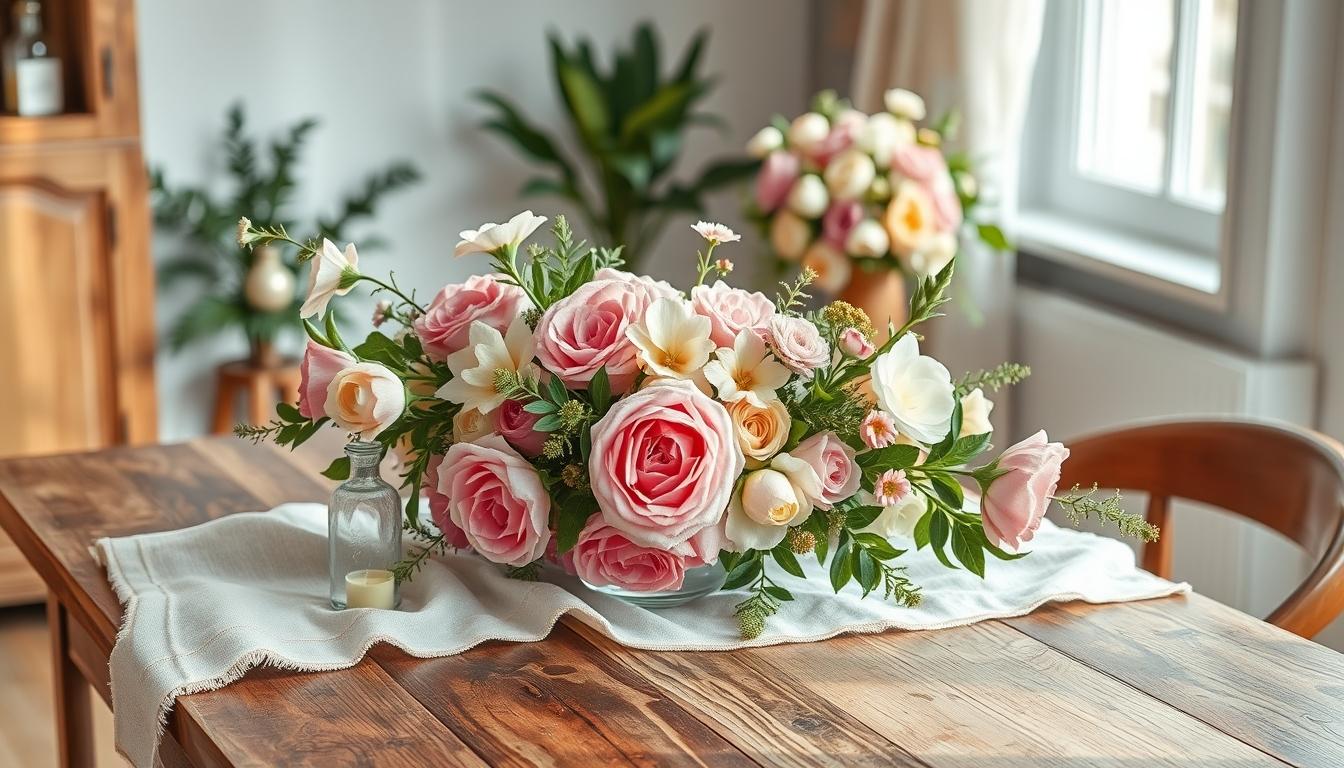 Seasonal flower arrangements